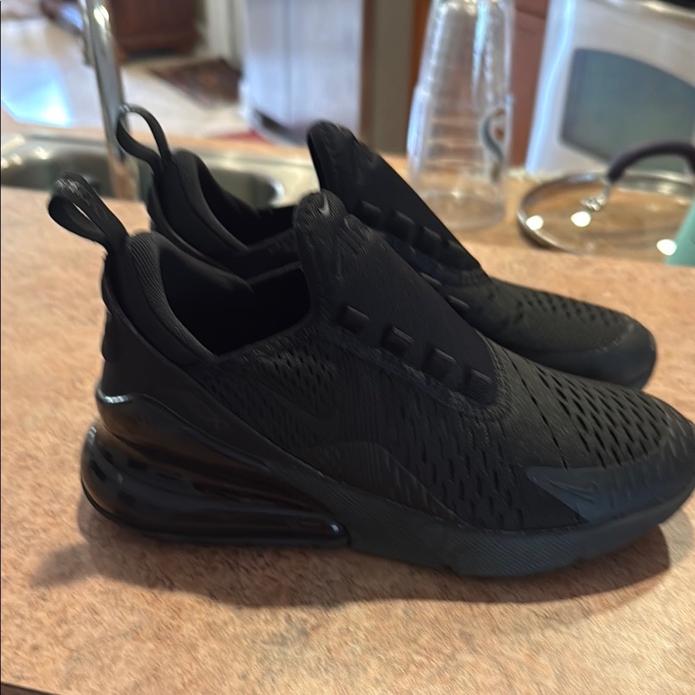 Kids Black Sneakers